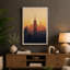 Manhattan at Dawn Modern - Wrapped Canvas-1166985781-1166985782