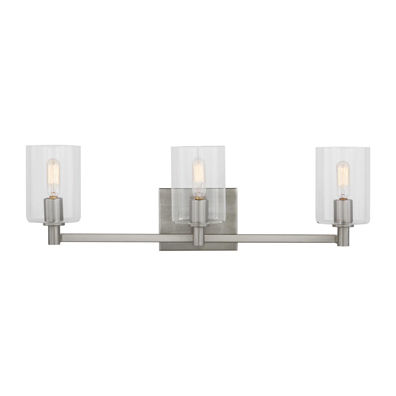Signe 3 - Light Dimmable Vanity Light, Brushed Nickel