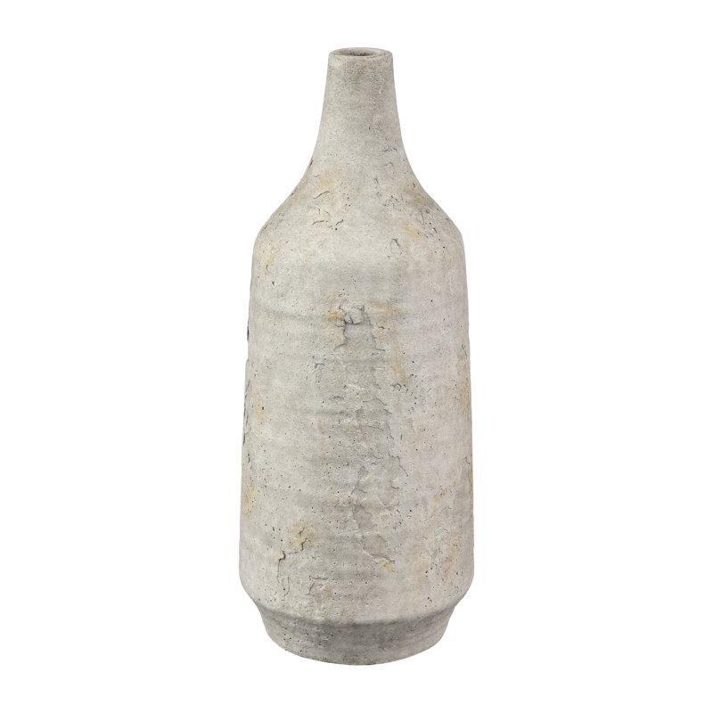 Pantheon Bottle - Large Aged White, 14.5" H x 5.75" W x 5.75" D