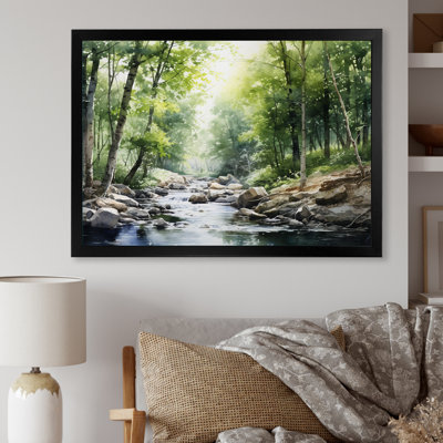 " River Forest Hidden Treasure Scenery II "
