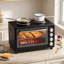 HOMCOM Toaster Oven with Rotisserie