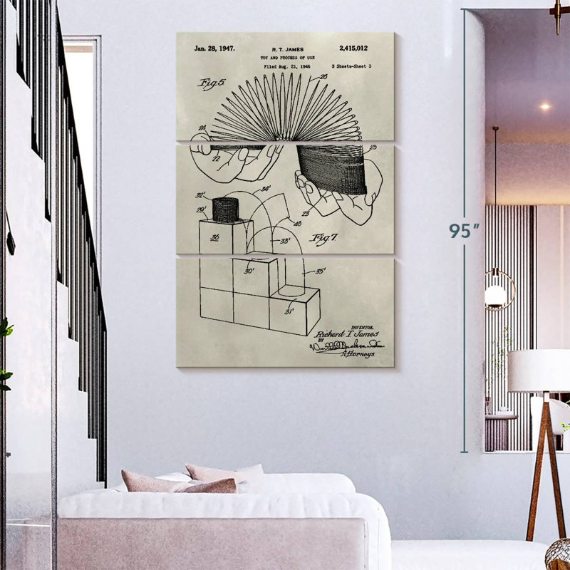 Laelle - Slinky, 57" H x 36" W