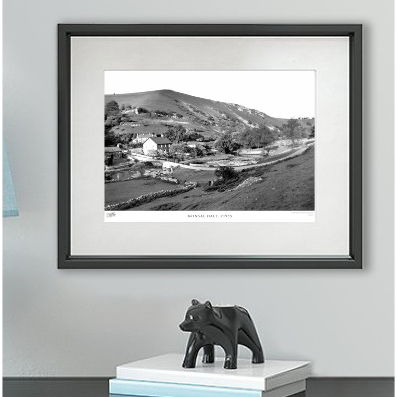 Monsal Dale, C1955 - Single Picture Frame Print, 45cm H x 60cm W x 2.3cm D