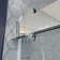Opal Mirage MCOCOD 70-76.75"W x 76"H Double Sliding Frameless Soft Close Shower Door with 3/8"(10mm)Clear Glass