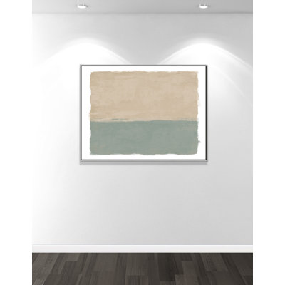 «Sage and Sand II - Landscape Version Print» par Natalie Carpentieri