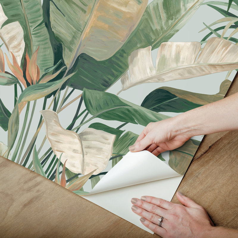Papier peint adhésif Tropical Cabana, Spa