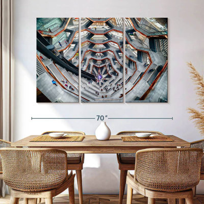 Lilie intérieur du navire Hudson Yards Manhattan