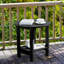 Table de bout ronde 18 po Adirondack pour terrasse en plastique / résine-114597162