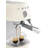 50's Retro Style Espresso and Cold Brew Coffee Machine in Cream-124836424