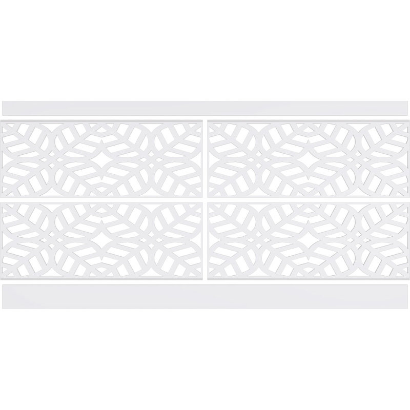 Ensemble de lambris en PVC Garland, H 44 po x l 94,5 po x P 0,625 po