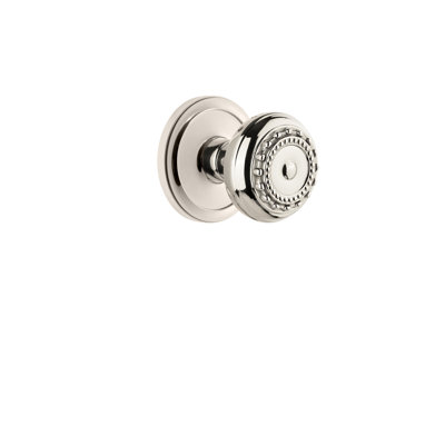 Grandeur Circulaire Rosette Single Dummy with Parthenon Door Knob