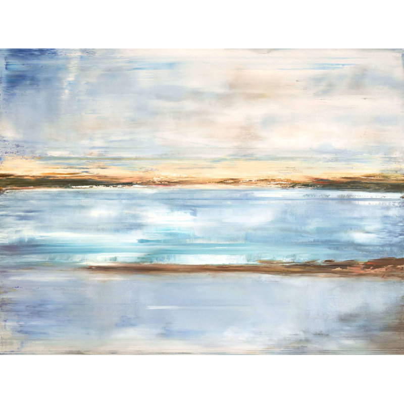 Crystal Blue by John Beard - Artist Enhanced Canvas Print, 40" H x 60" W x 1.5" D