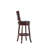 Coriyah Swivel Upholstered Counter Stool with Solid Wood Frame-1697007049-1650268122