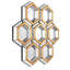 Jorah Glass Flat Wall Mirror