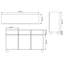 150cm Sideboard