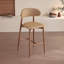 Chaise basse en noyer (paquet de 6)-322037081-322037094