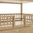 Laine Wooden Bunk Bed with Storage Staircase, Slide & 2 Drawers