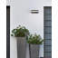 Anthracite Solar Powered Integrated LED Outdoor Armed Sconce