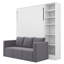 Lit escamotable avec canapé et tablettes Mironda-977862939