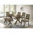 Rustic Solid Wood Dining Bench