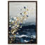 «Gold Butterfly Flight II», reproduction d'art acrylique encadrée par Art Remedy, cadre doré, 16 x 24-261425990-261425996