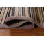 Tapis tout rayé Gabbeh 6 x 9
