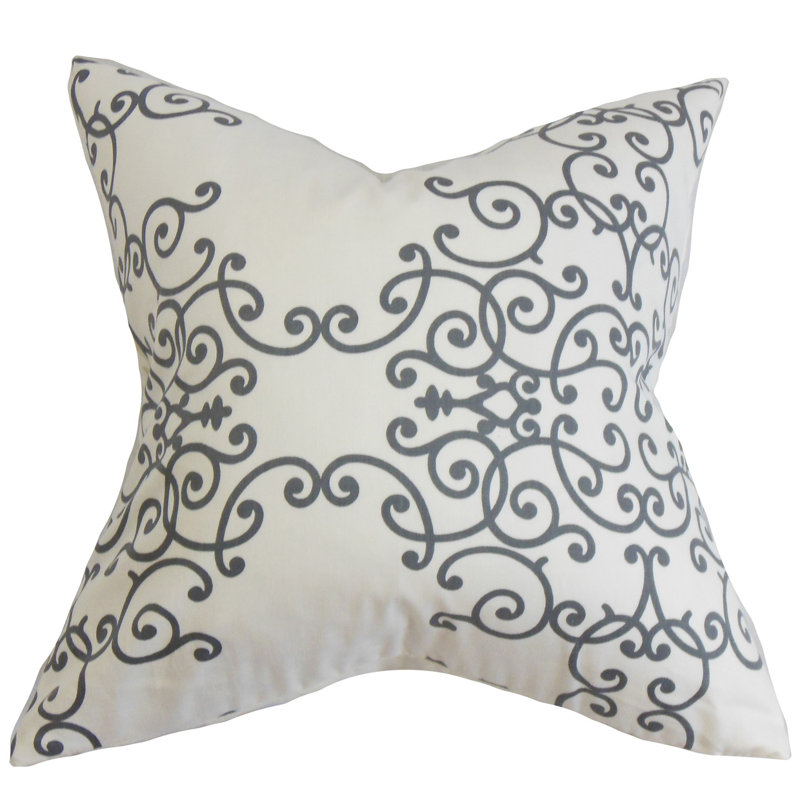 Fianna Square Pillow Cover & Insert, Leaf, 20" H x 20" W