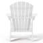 Altura Plastic Adirondack Chair with Ottoman Set-795354205