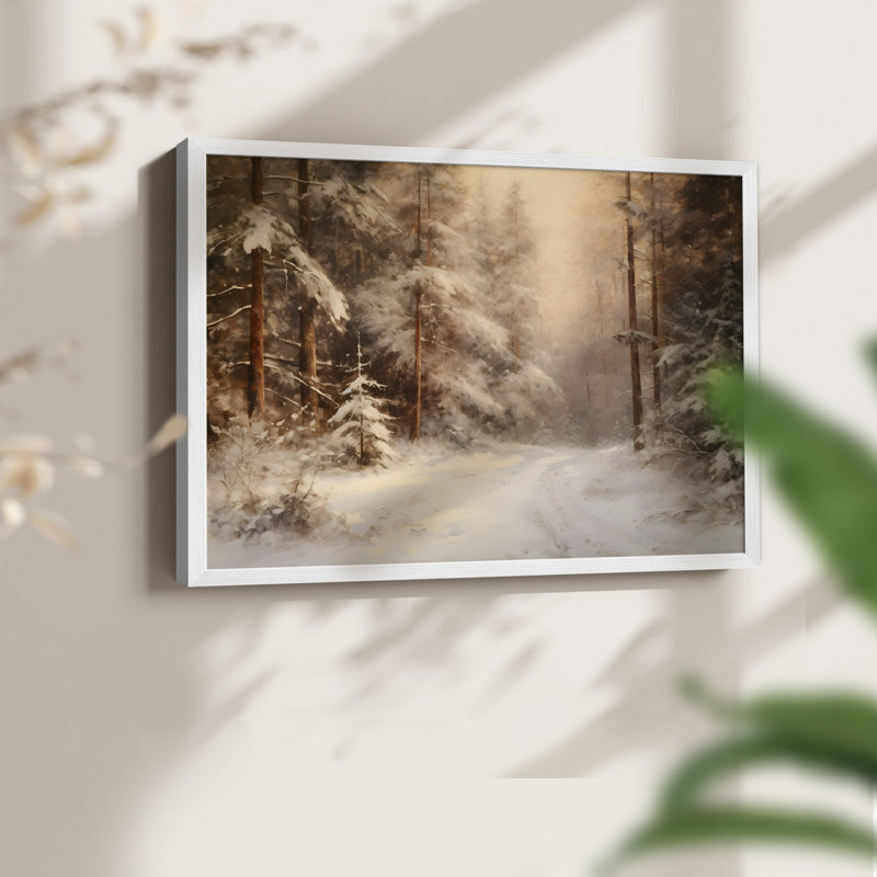 Paysages rétro-DCCDXVII-impression encadrée - réaménageable, H 8 po x l 10 po, Blanc