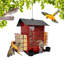 Mangeoires pour oiseaux en métal-1084950284