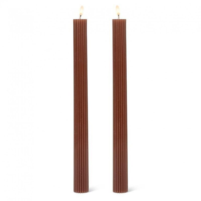 Ensemble de 2 chandelles coniques