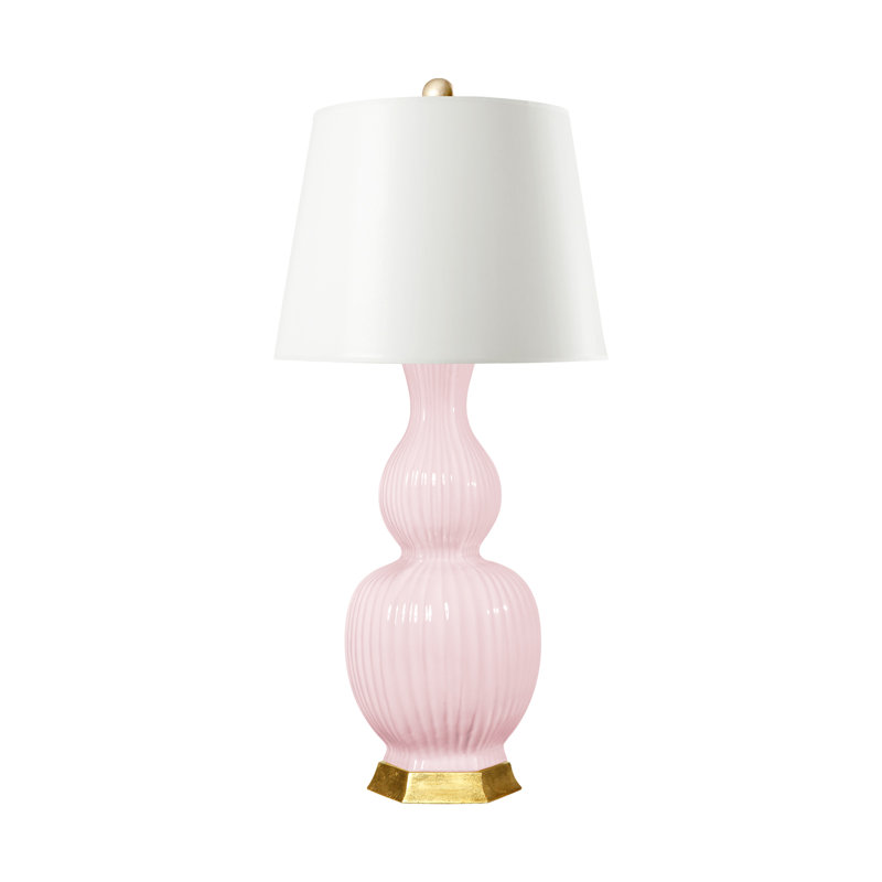 Delft Table Lamp, Pink