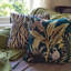 Jester JUNGLE Animal Print Green Square Throw Cushion