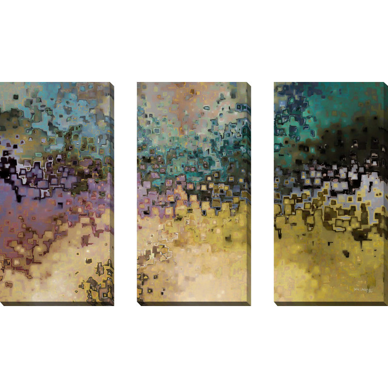 "What We Will Be.  1 John 3:2" By Mark Lawrence 3 Piece Graphic Print Set On Canvas