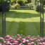 Tonnelle de jardin à treillis en fer
