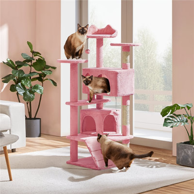 Multilevel Cat Tree Condo with Scratching Posts