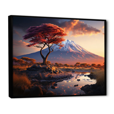 " African Landscape Mount Kilimanjaro II "
