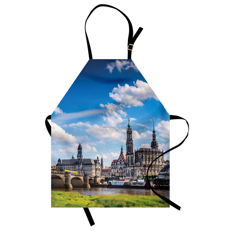 No Pattern Bib Apron