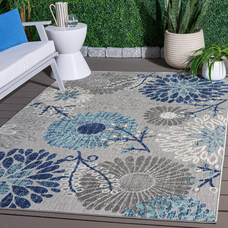 Tapis d'intérieur / extérieur floral Kellems Performance