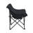 2Pcs Black Portable Camping Chairs With Carry Bag, Folding Design, Comfortable Seating Cushion, Side Pocket For Small Items, Heavy - Duty Frame, Suitable Picnics And Hiking Foldable Cushioned-975497209