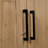 Capri 101'' Solid Wood Sideboard