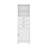 Modern Storage Cabinet With 3 Drawers And Adjustable Shelves-114234587