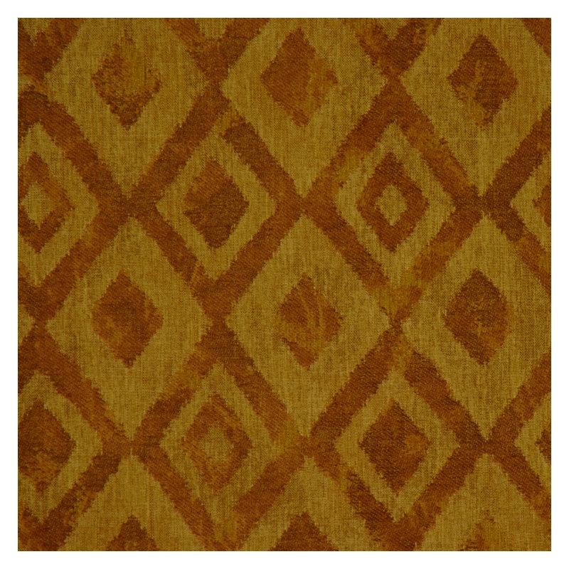 Tissu géométrique Allure, Brun / beige