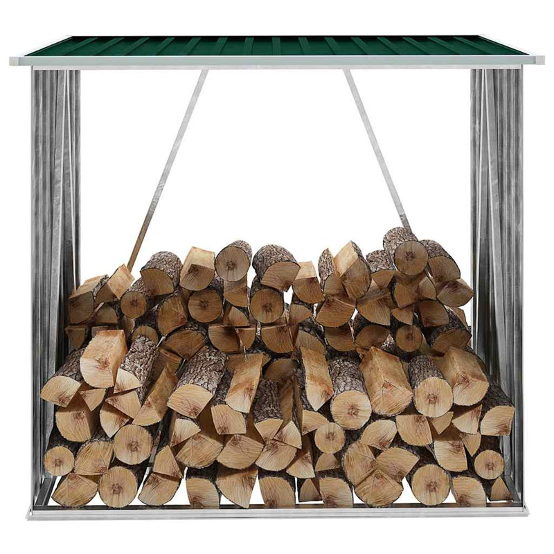 Abri de rangement pour bûches de jardin WALPLUS