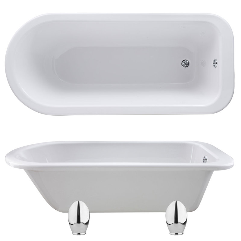 Barnsbury 1690mm x 750mm Soaking Acrylic Bathtub