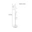 14.96 " Wide Hall Tree-388113081