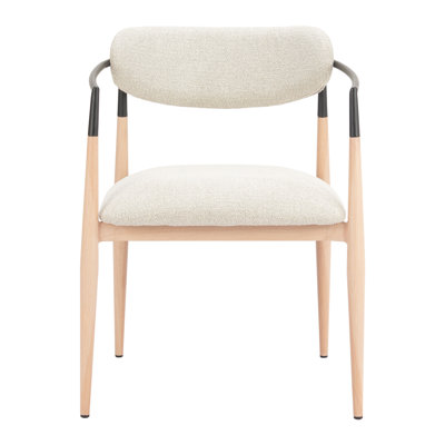 Ensemble de 2 chaises d'appoint rembourrées Modern Modern