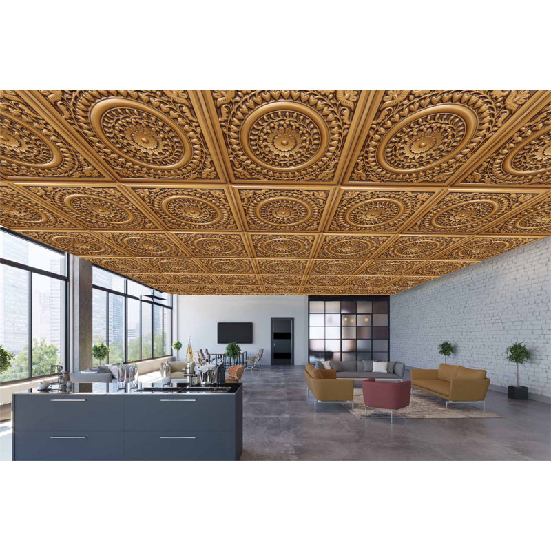 Carreau de plafond en PVC 2 pi x 2 pi Falkirk Perth