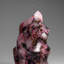 Polished Imperial Rhodonite Flame Freeform From Madagascar (1.7 Lbs)