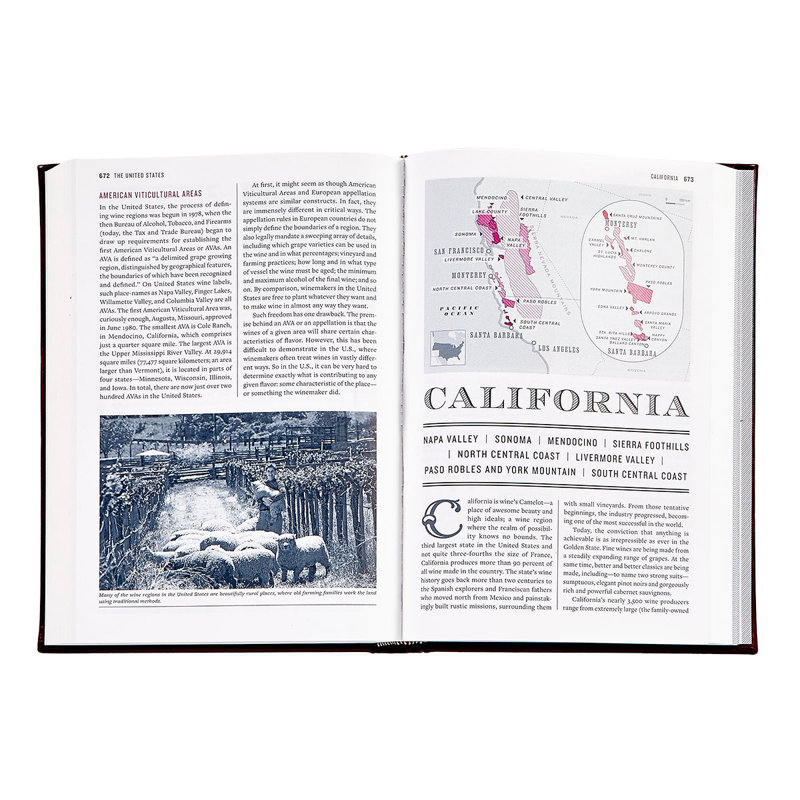 The Wine Bible Leather Bound Book